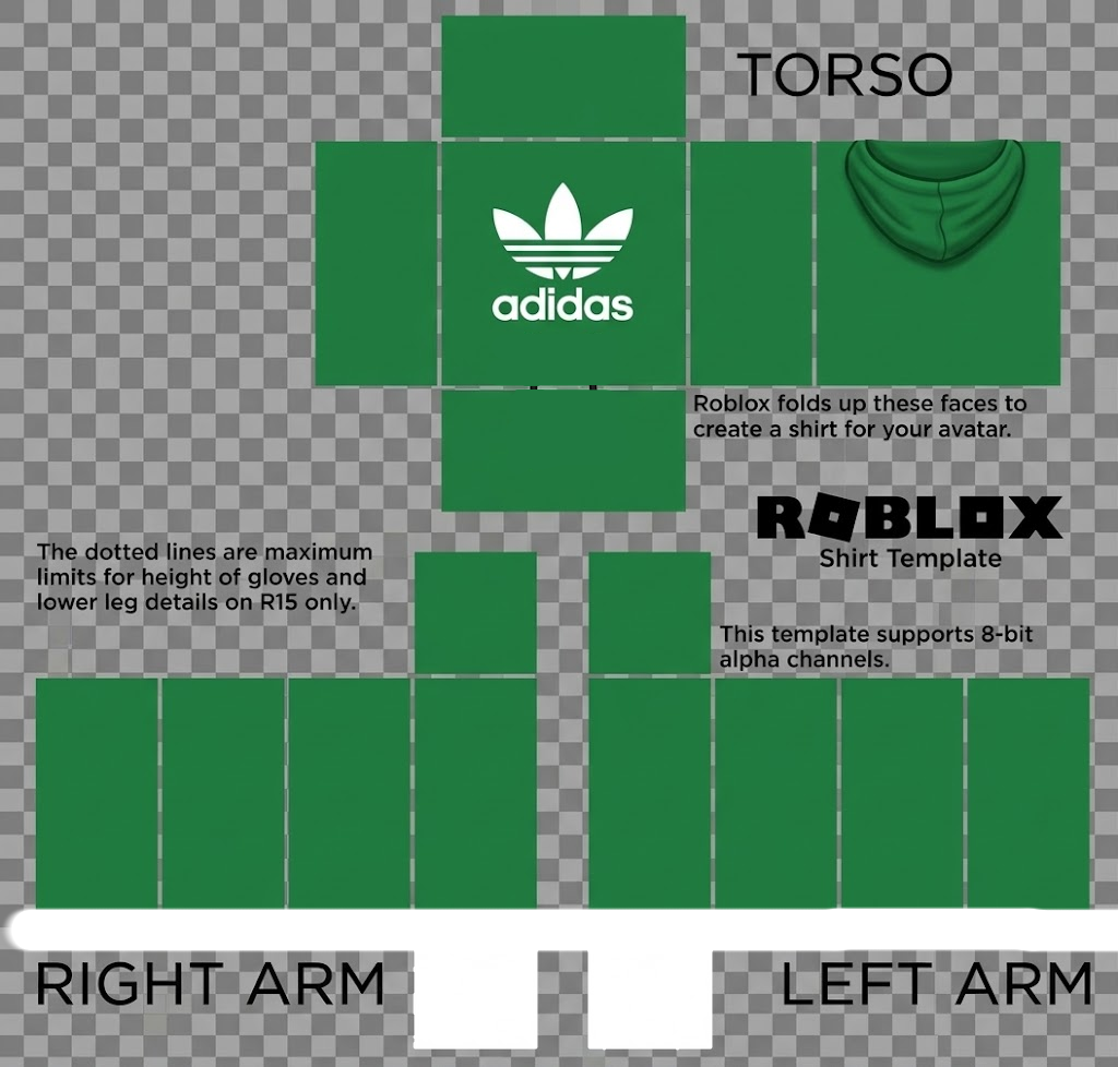 Темно-зеленая кофта/худи Adidas