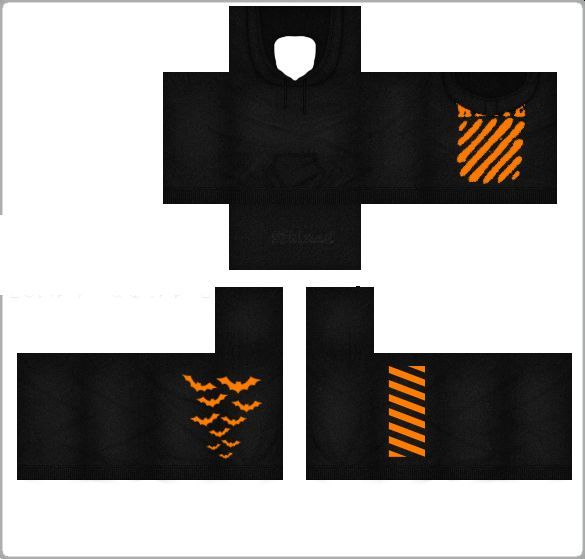 Lot black and Little orange
